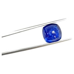 13.52 carats Ceylon Blue Sapphire Sugarloaf for fine Jewelry Natural Gemstone