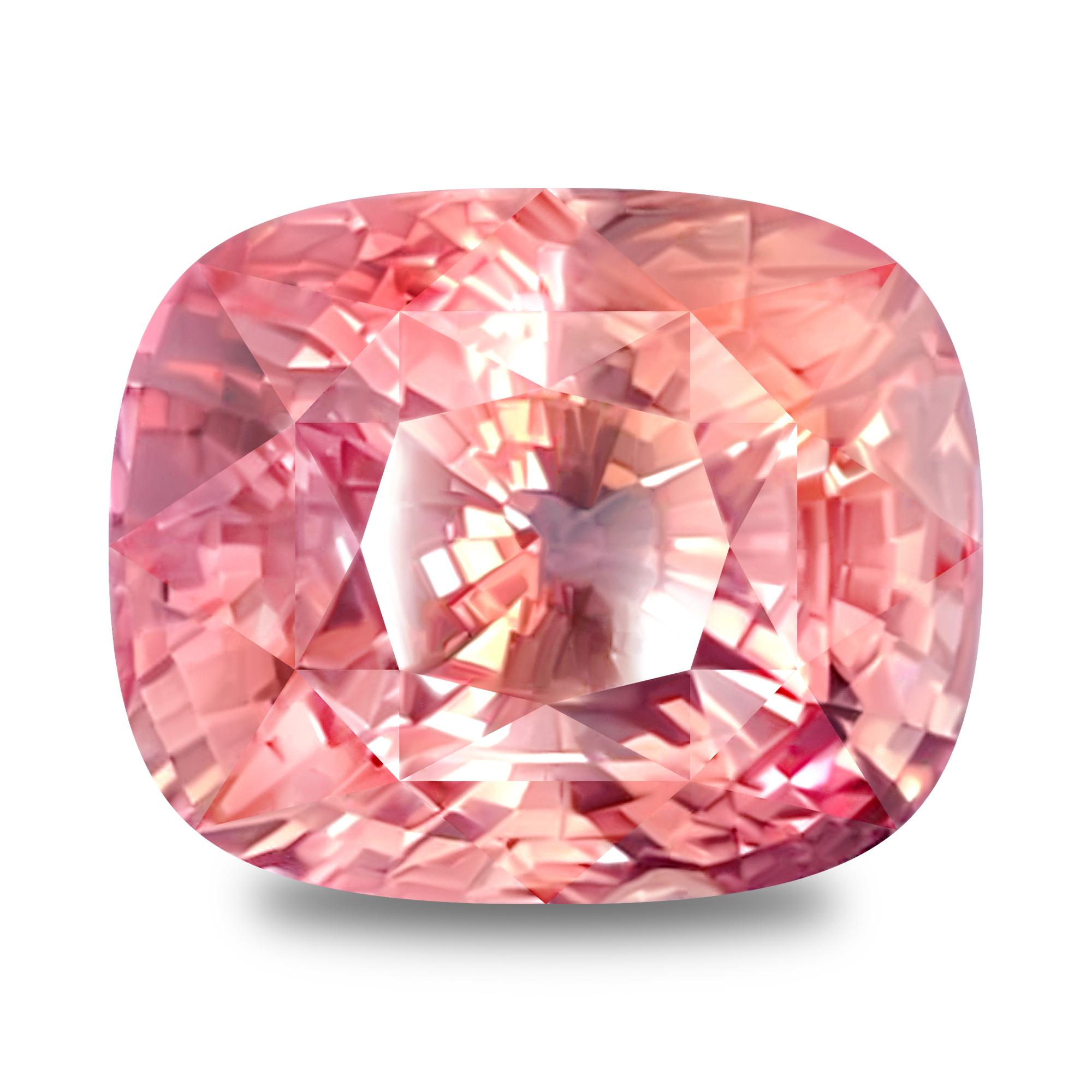 Padparadscha Sapphire is always something special. 
When you hear it’s name you imagine bright lotus flower, or beautiful sunset, or guava fruit. 
It’s really hard to find good quality stone with ideal color, especially if you are looking for