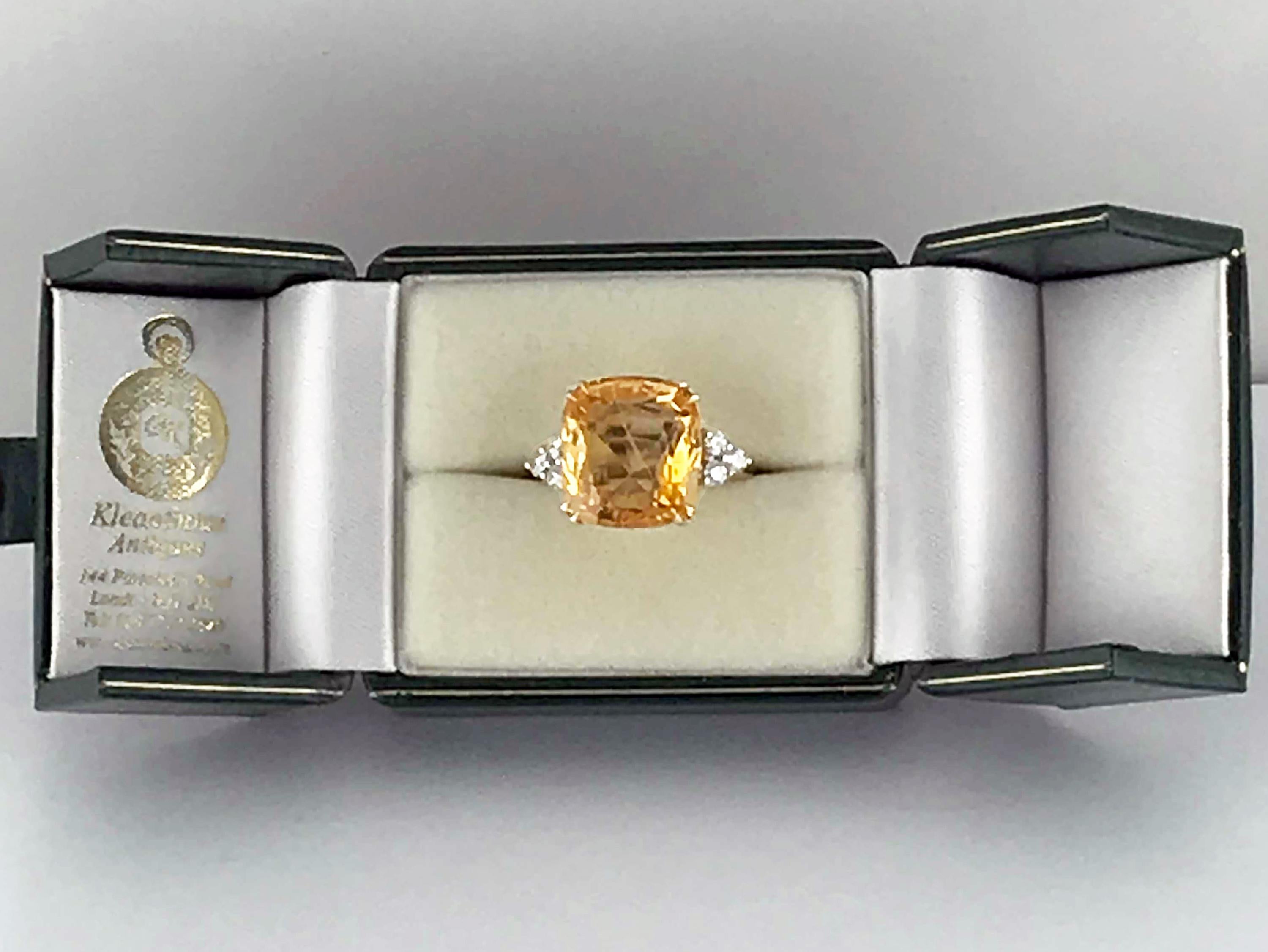 Round Cut Sapphire and Diamond Ring (0.10 ctw) | Costco
