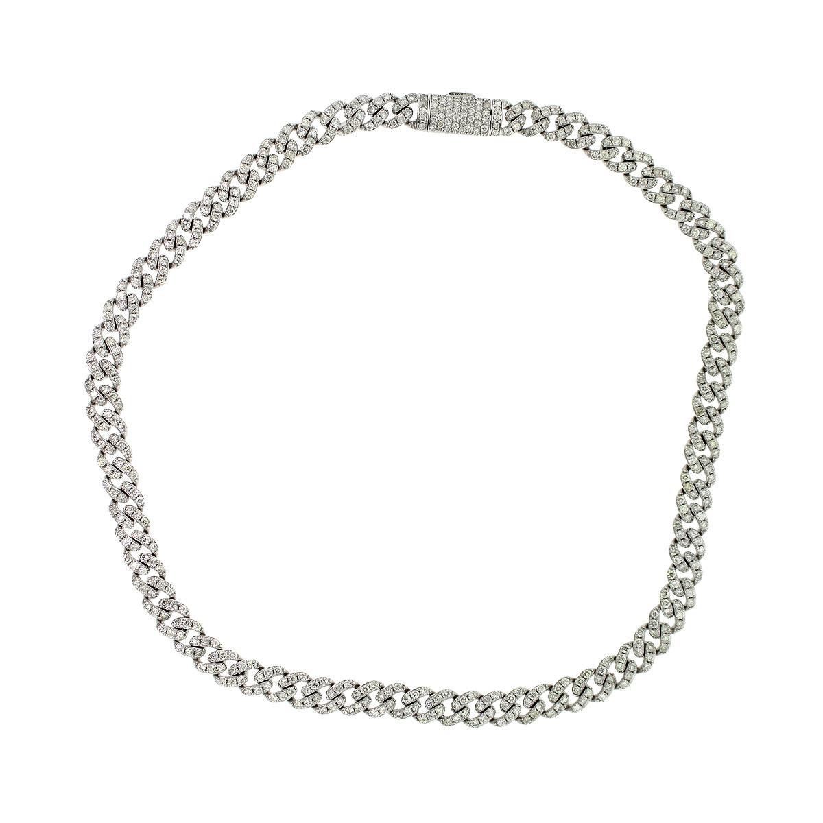 vs diamond cuban link chain