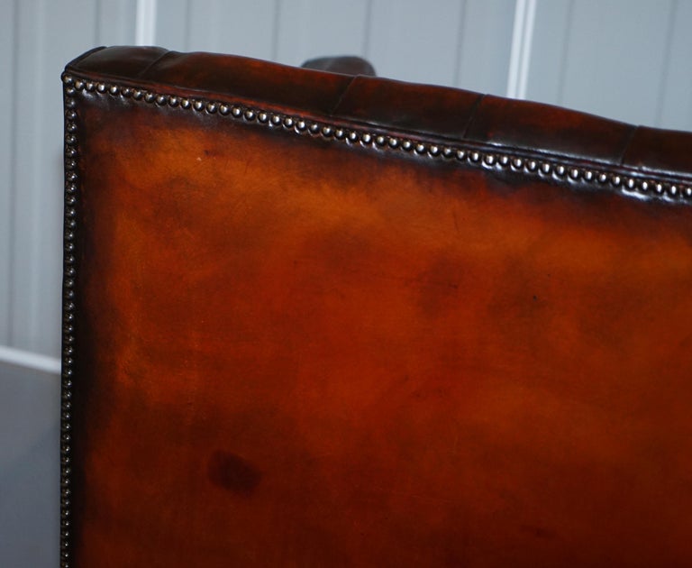 Fully Red Whisky Brown Leather, What Causes Dark Spots On Leather