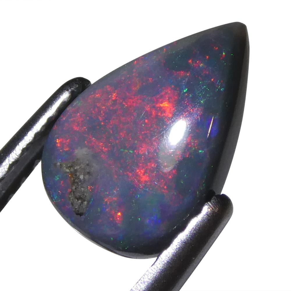 Opale grigio cabochon ovale da 1,35ct dall'Australia In condizioni Nuovo in vendita a Toronto, Ontario