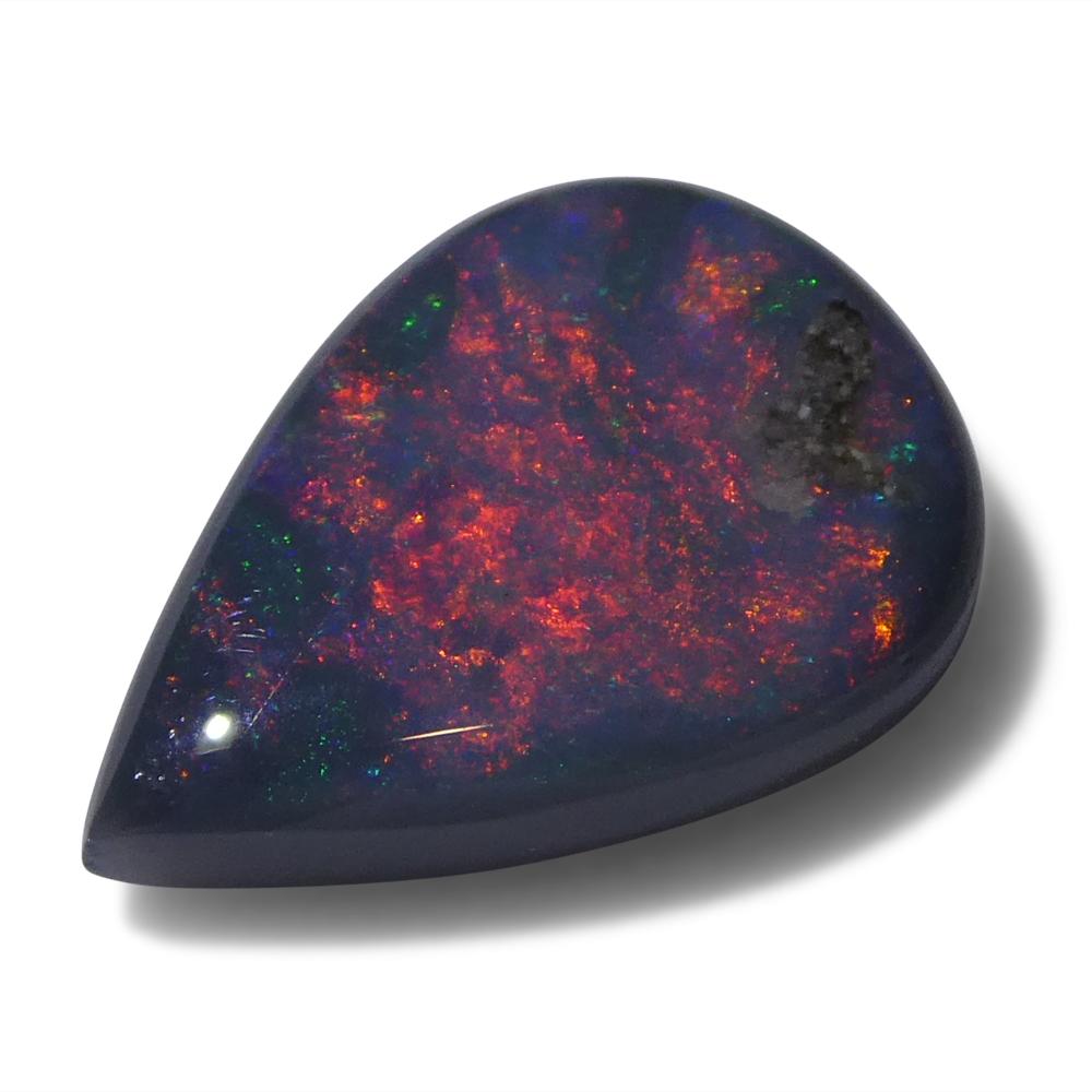 da uomo o donna Opale grigio cabochon ovale da 1,35ct dall'Australia in vendita