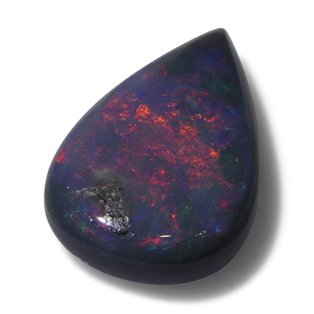 Opale grigio cabochon ovale da 1,35ct dall'Australia in vendita 1