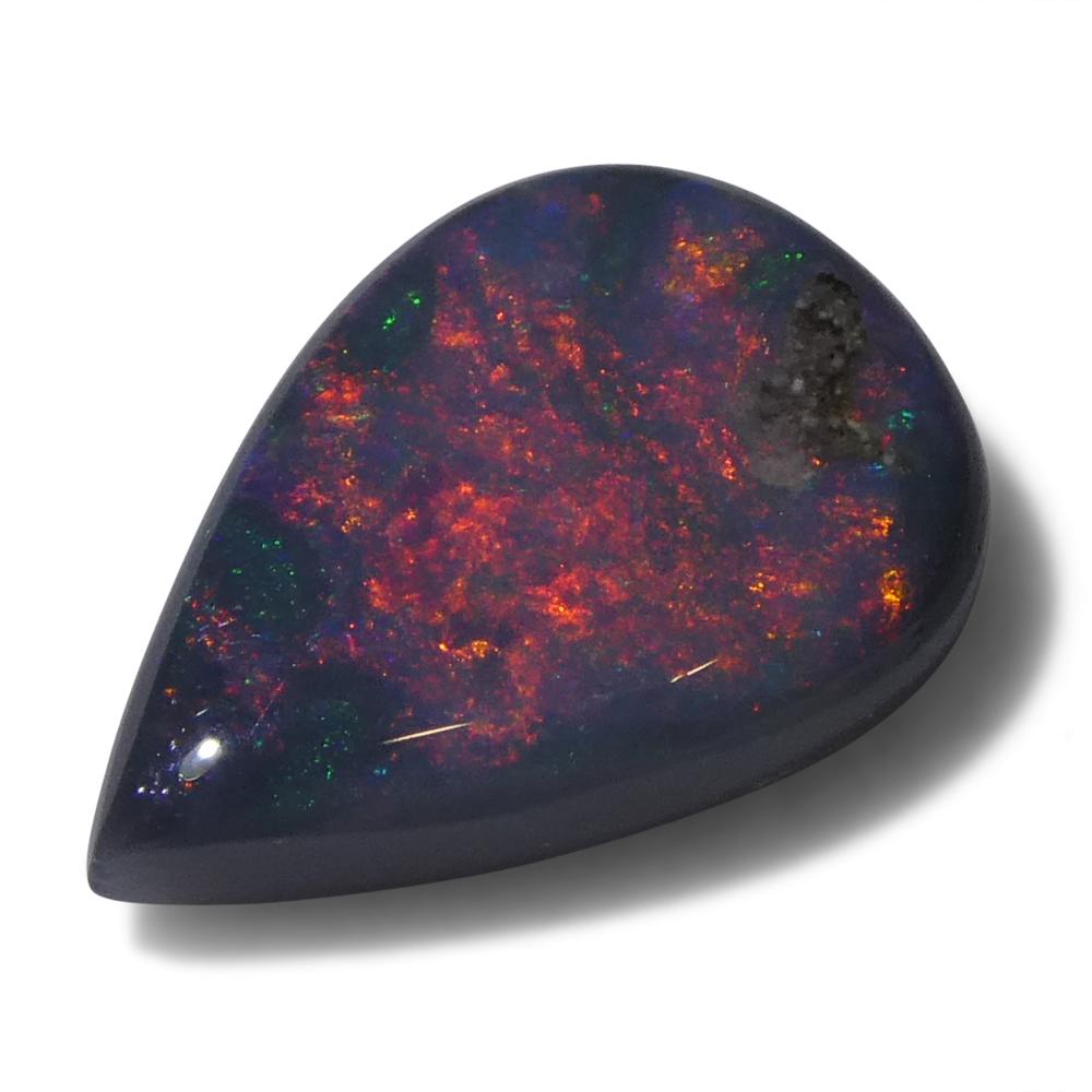 Opale grigio cabochon ovale da 1,35ct dall'Australia in vendita 2