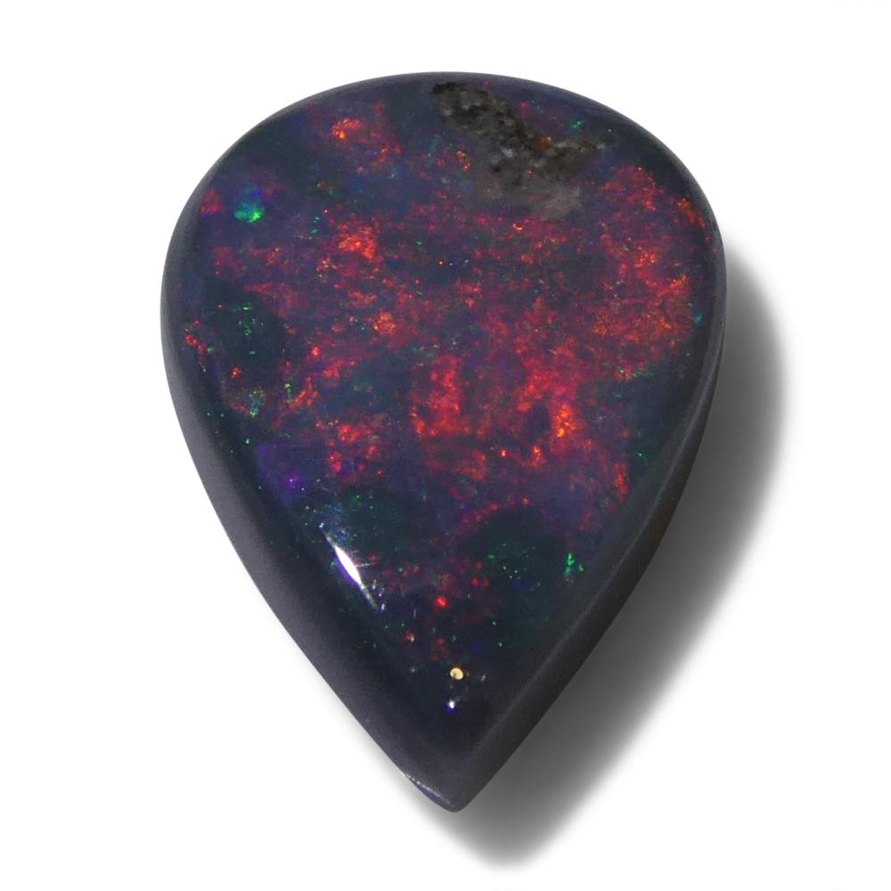 Opale grigio cabochon ovale da 1,35ct dall'Australia in vendita 3