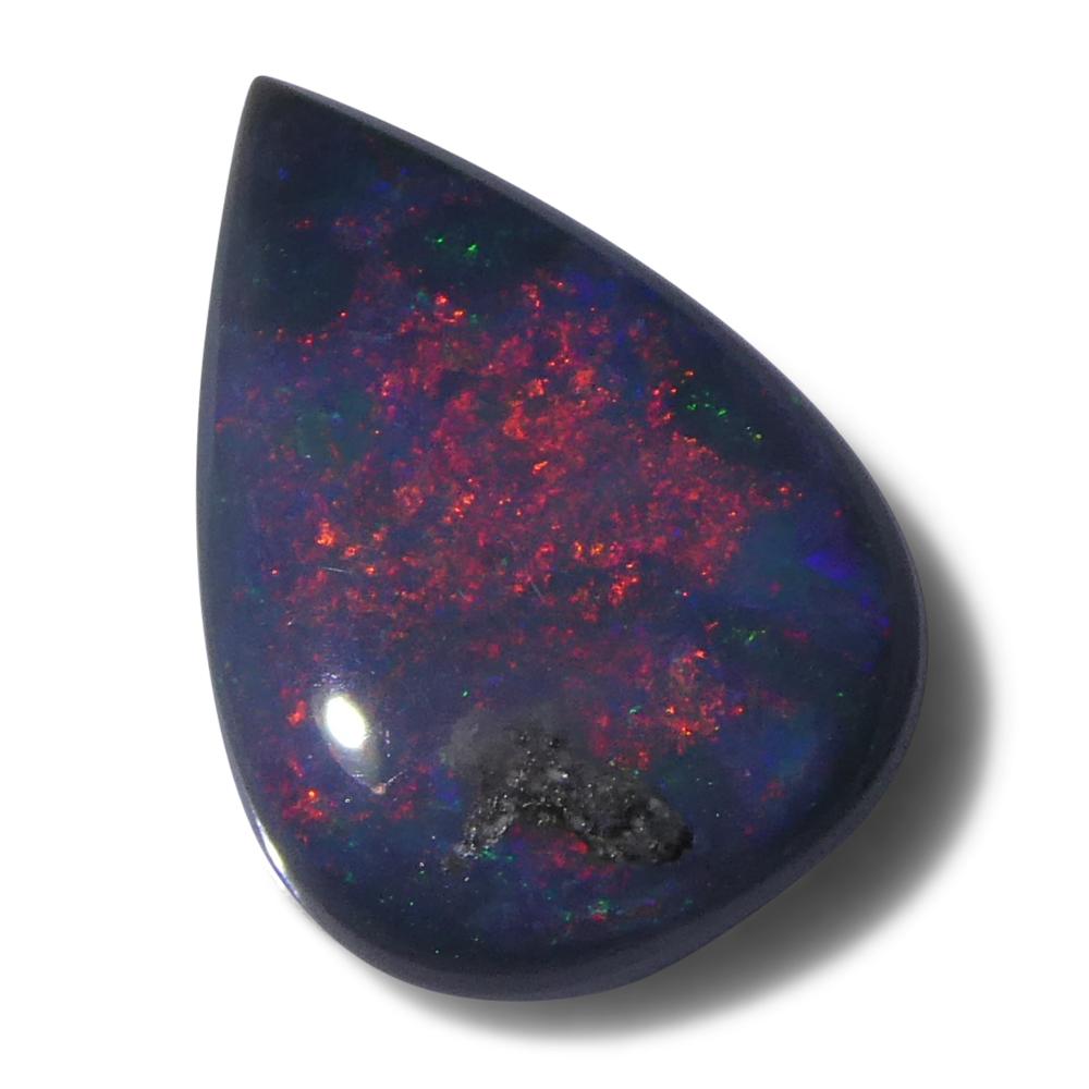 Opale grigio cabochon ovale da 1,35ct dall'Australia in vendita 4