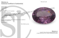 1.35ct Oval Pink Spinel from Burma Unheated