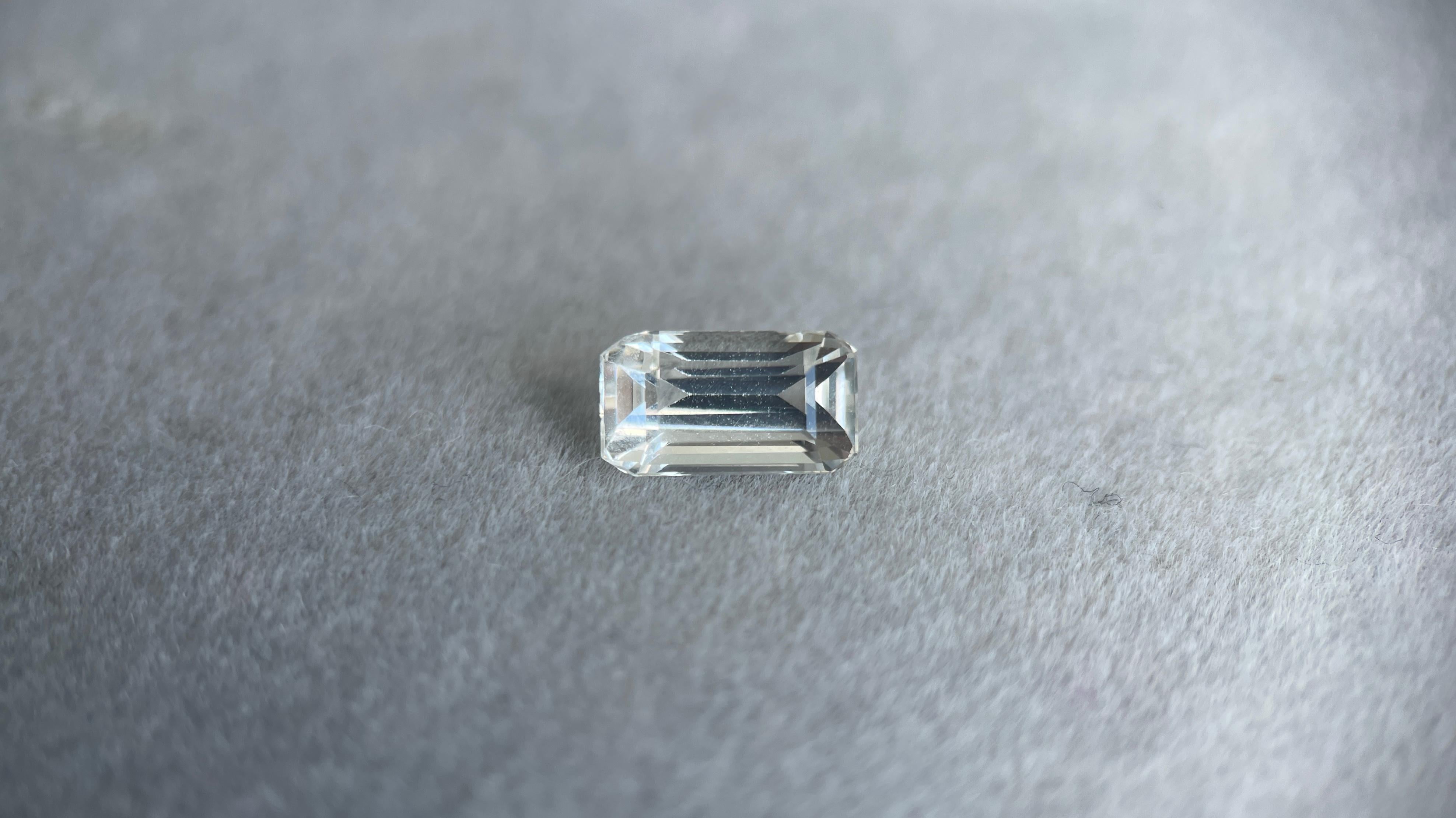 Veuillez noter que le prix indiqué pour cet article est fixe et non négociable. Nous vous remercions de votre compréhension et de votre respect pour notre décision en matière de prix.

Les saphirs blancs (saphirs incolores) sont précieux, en
