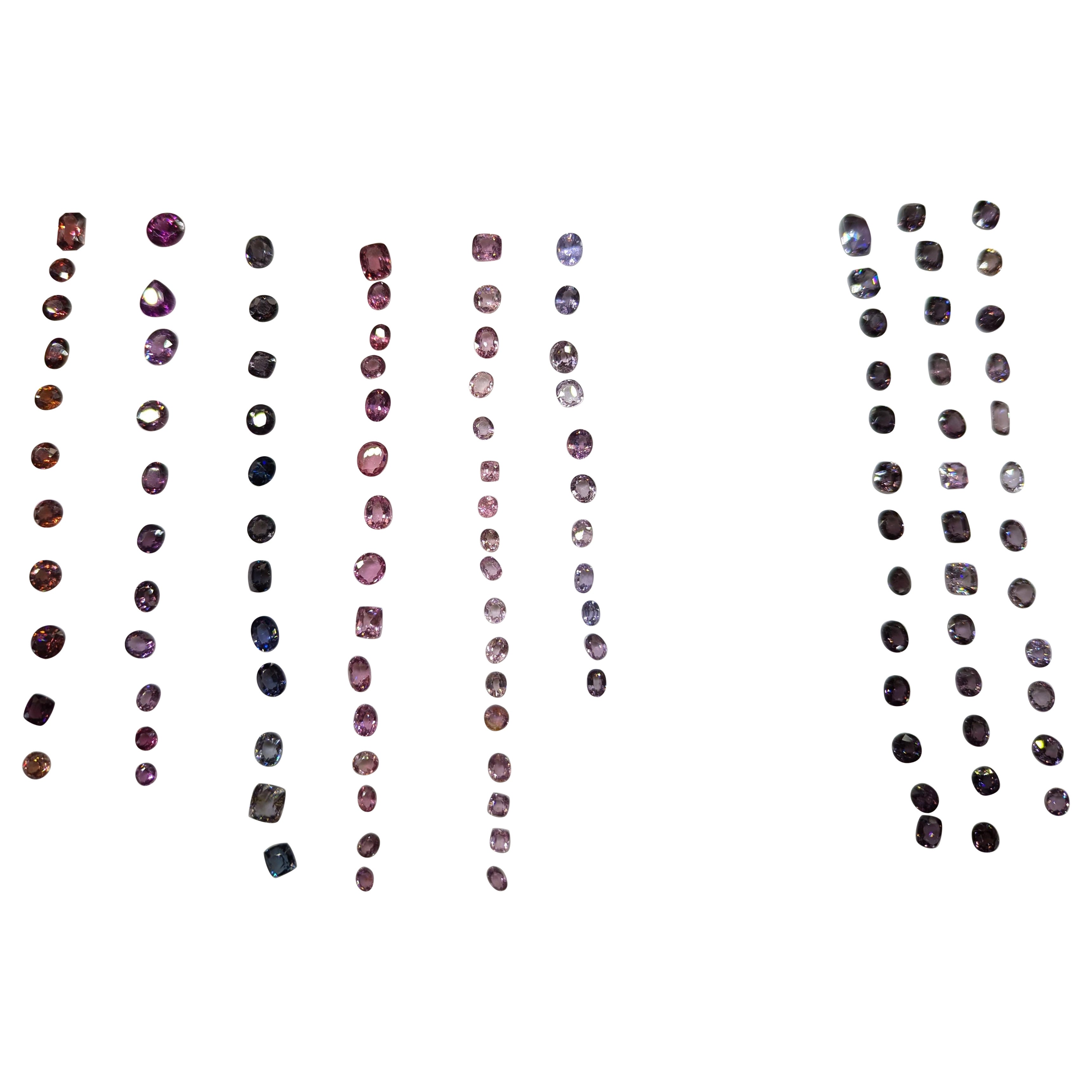135CTW Natural Spinel loose unmounted lot For Sale