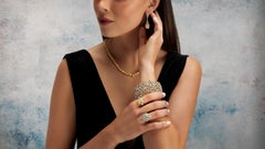 1.36 Carat Pear Statement Fancy Yellow 18K Gold Sunlit Royal Radiance Signature