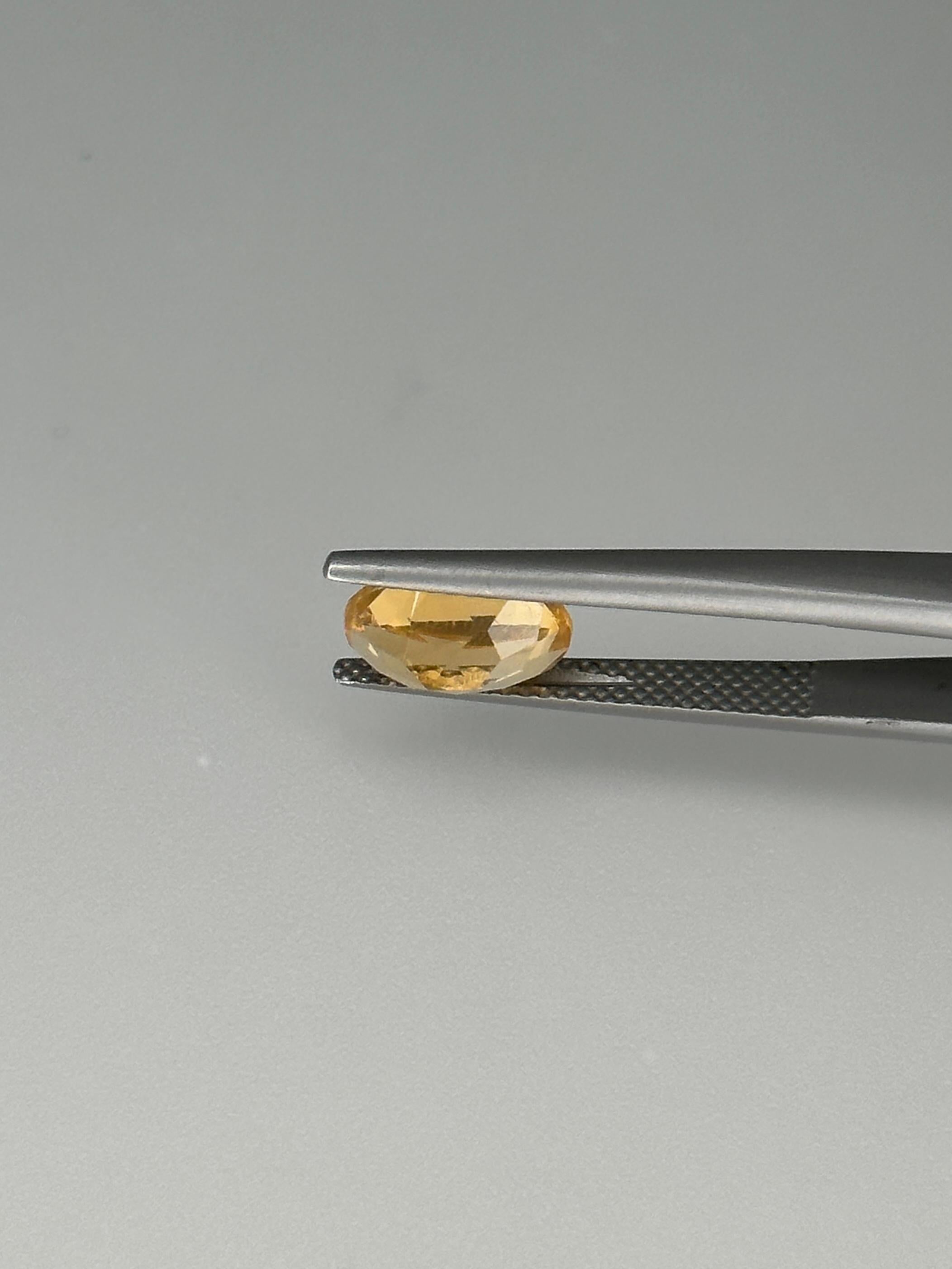 1,36 Karat Gelber Opal für Damen oder Herren