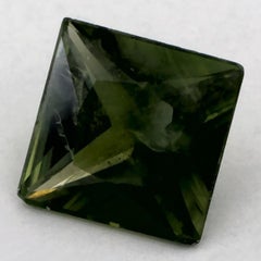 1.36 Ct Blue Sapphire Asscher Loose Gemstone