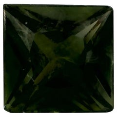 1.36 Karat Blauer Saphir Asscher Loser Edelstein