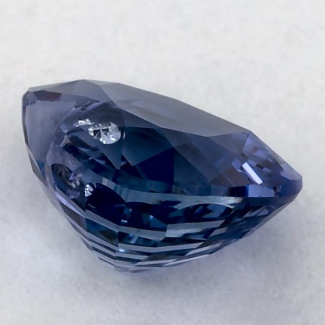 1.36 qt Zafiro Azul Corazón Gema Suelta en Nuevo estado para la venta en Fort Lee, NJ