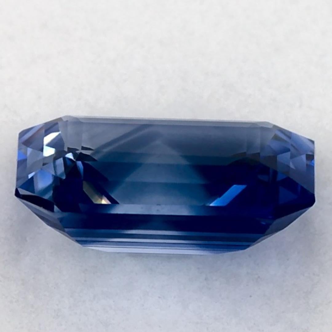 1.36 Ct Blue Sapphire Octagon Loose Gemstone (pierre précieuse en vrac) Neuf - En vente à Fort Lee, NJ
