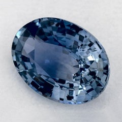 1.36 Ct Blue Sapphire Oval Loose Gemstone