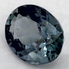 1.36 Ct Blue Sapphire Oval Loose Gemstone