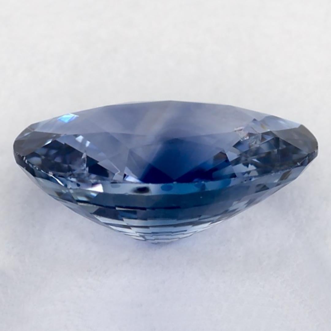 1.36 qt Zafiro Azul Oval Gema Suelta en Nuevo estado para la venta en Fort Lee, NJ