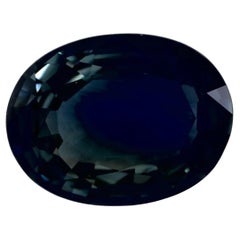 1.36 Ct Blue Sapphire Oval Loose Gemstone