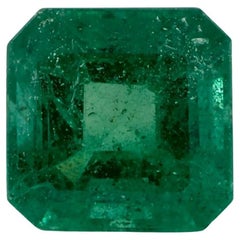 1.36 Ct Emerald Asscher Loose Gemstone
