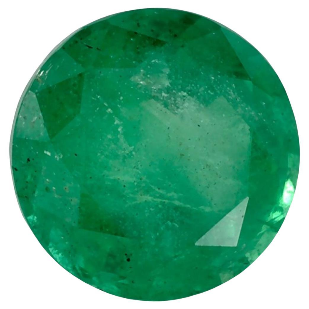 1.36 Ct Smaragd Runde Lose Edelstein