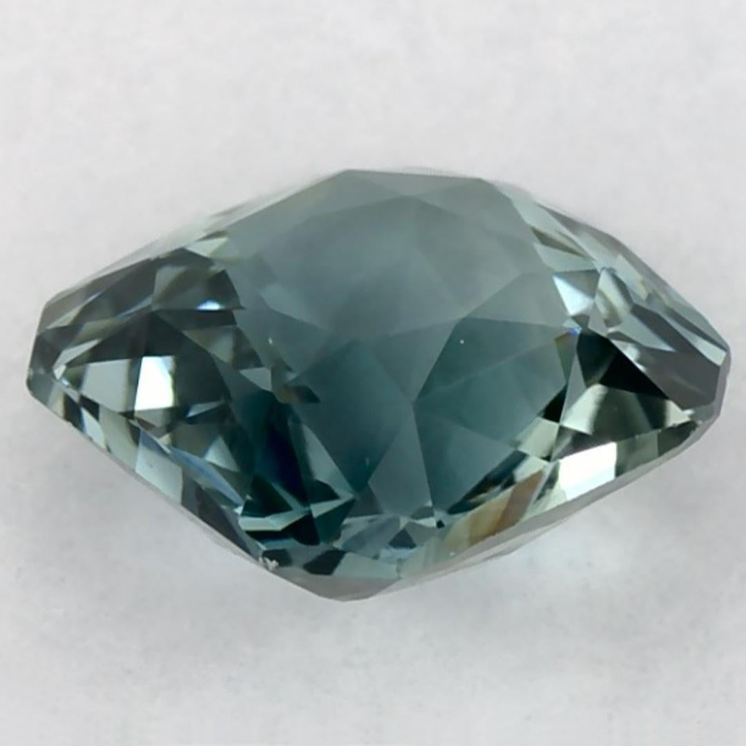 1.36 Ct Green Sapphire Octagon Cut Loose Gemstone im Zustand „Neu“ im Angebot in Fort Lee, NJ