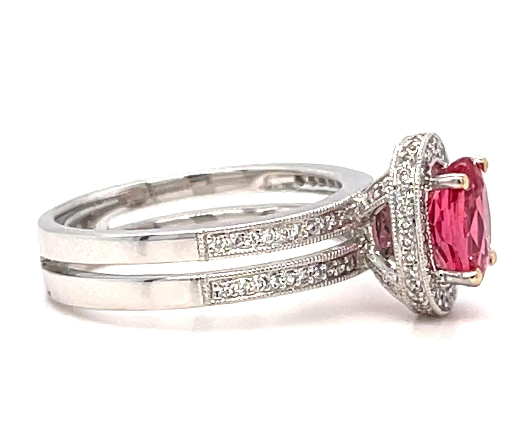 pink diamond rings