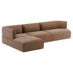136" Wide - L-Shape Modular Sofa