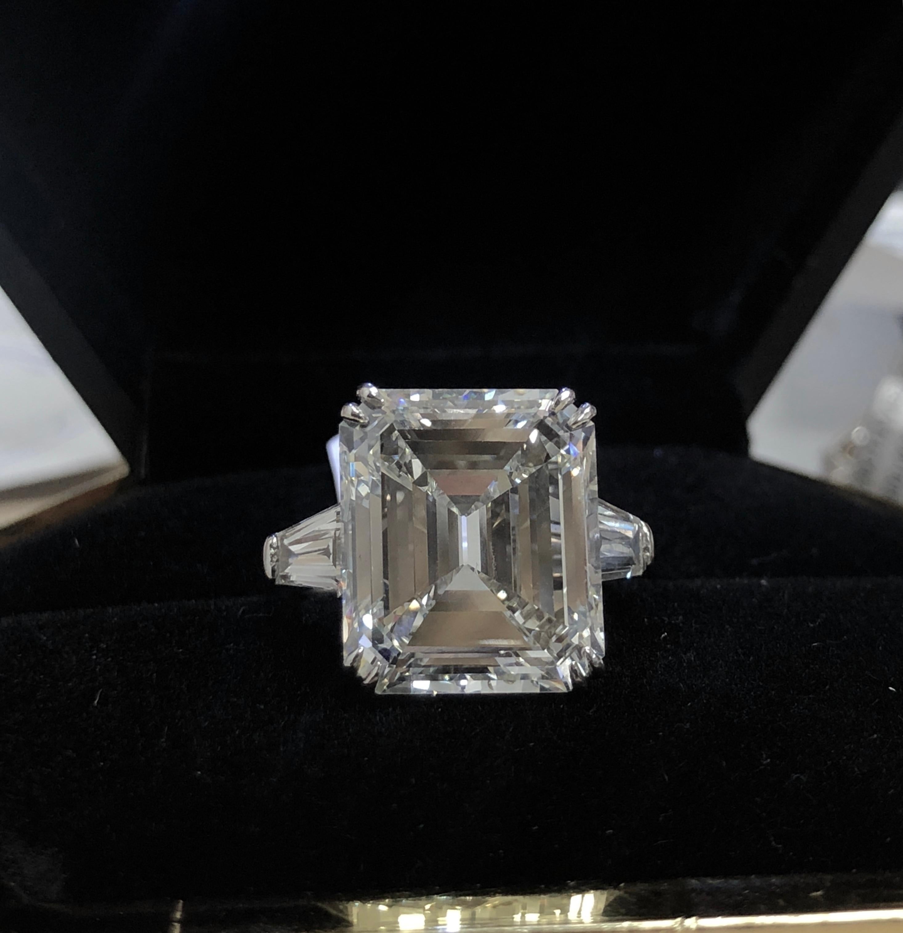 13.61 Carat GIA Certified Diamond Ring In New Condition In New York, NY