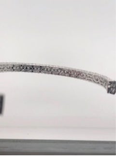 13.67 Carat Pave Diamond Bangle Bracelet