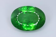 136.80 Carat Unheated Brazilian Green Apatite Collector Gem