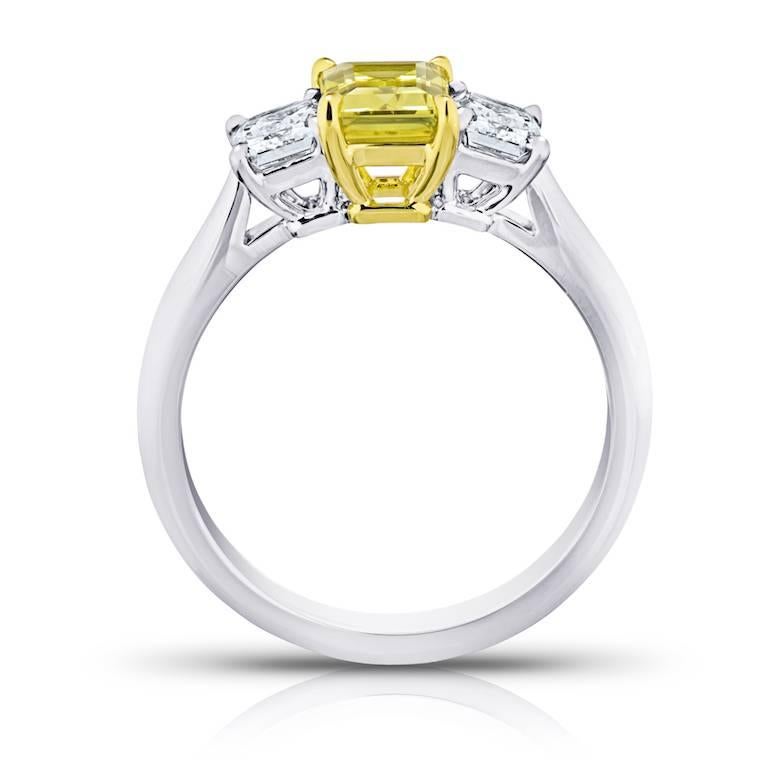 how much is a 3.72-carat yellow diamond worth