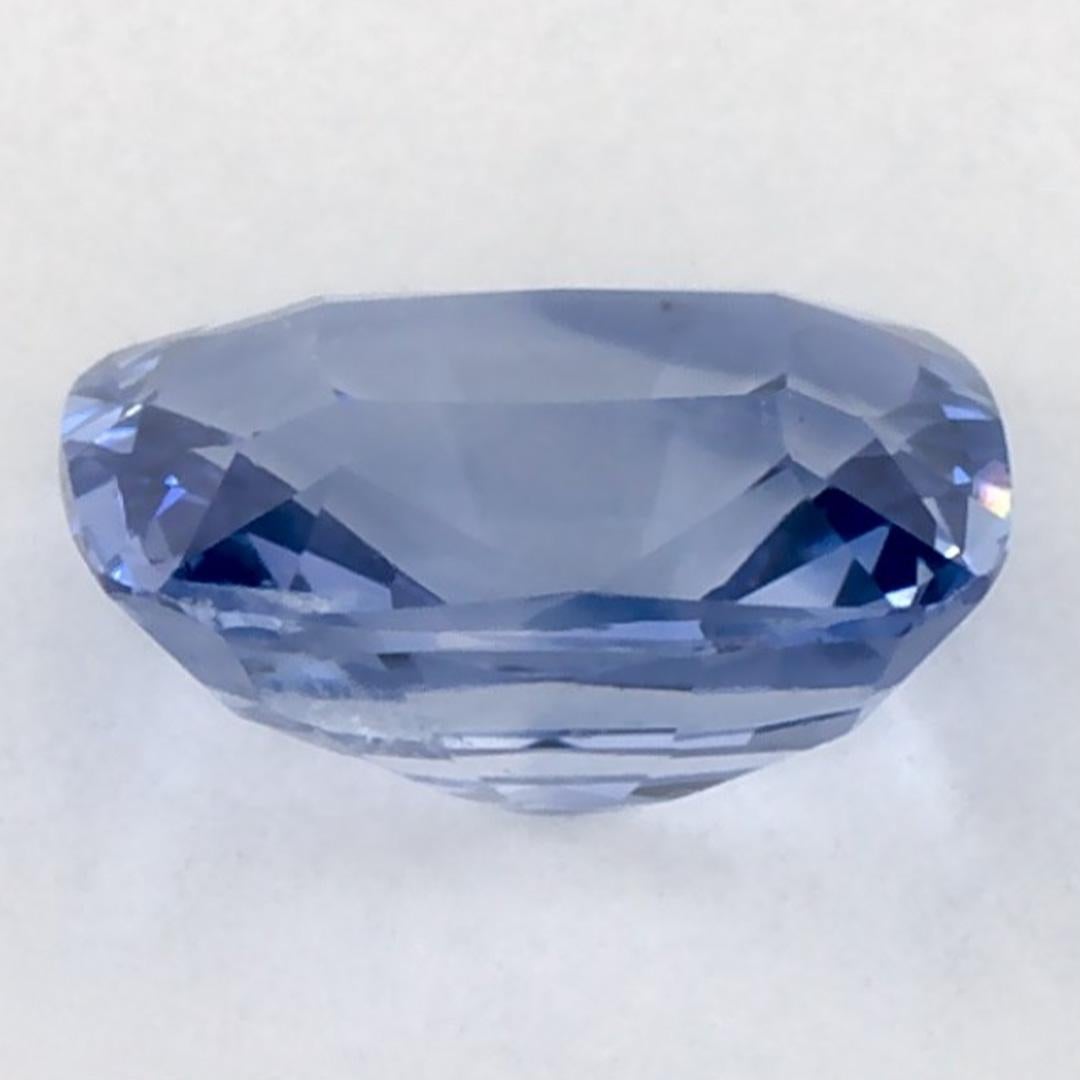1.37 carati di zaffiro blu a cuscino, gemma sfusa in vendita 3