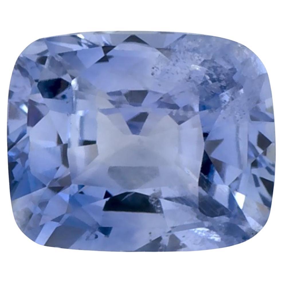 1.37 carati di zaffiro blu a cuscino, gemma sfusa