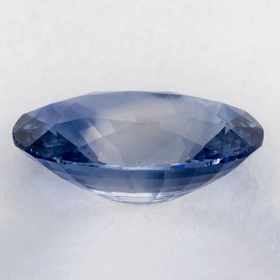1.37 Karat Blauer Saphir Oval Loser Edelstein im Zustand „Neu“ im Angebot in Fort Lee, NJ