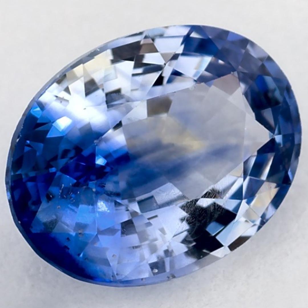 1.37 qt Zafiro Azul Oval Gema Suelta en Nuevo estado para la venta en Fort Lee, NJ