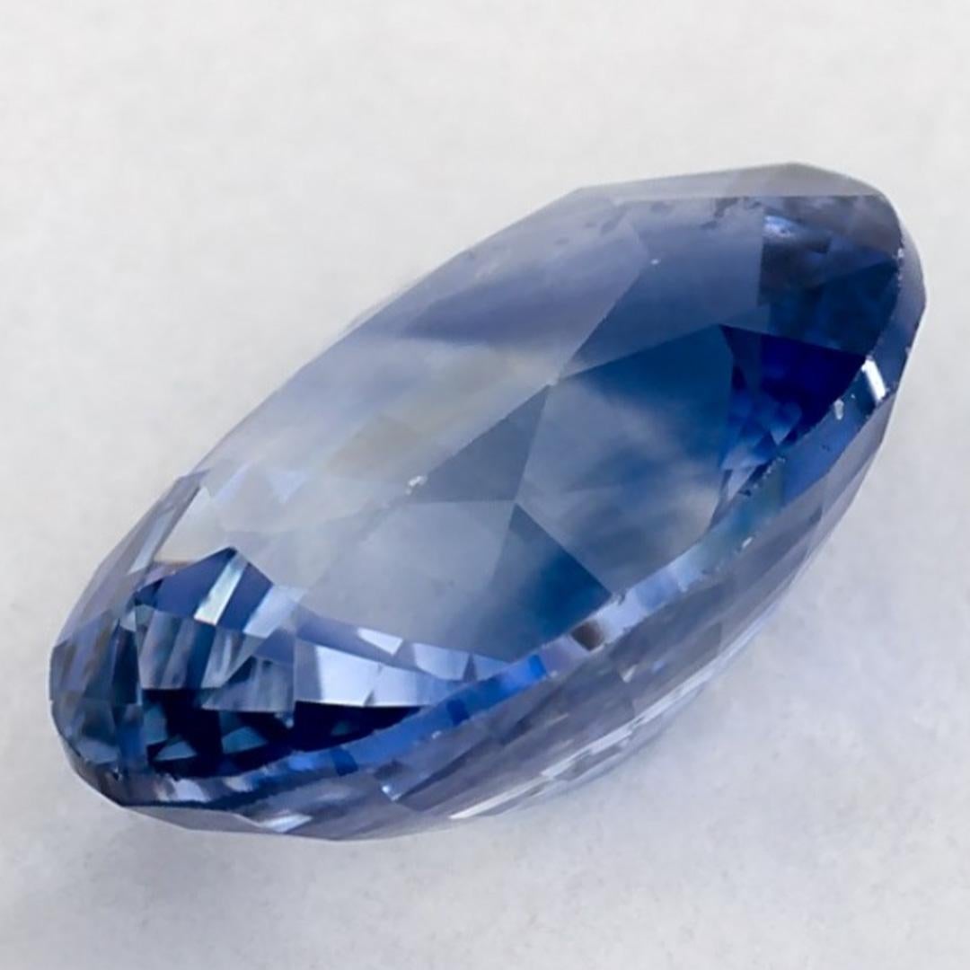 1.37 qt Zafiro Azul Oval Gema Suelta en venta 2