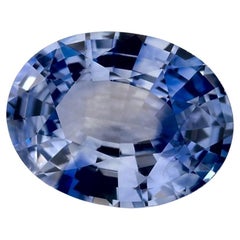 1.37 Ct Blue Sapphire Oval Loose Gemstone