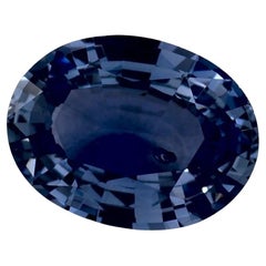 1.37 Ct Blue Sapphire Oval Loose Gemstone