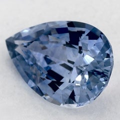 1.37 Ct Blue Sapphire Pear Loose Gemstone (pierre précieuse en vrac)