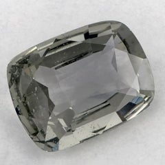 1.37 Ct Green Sapphire Cushion Loose Gemstone