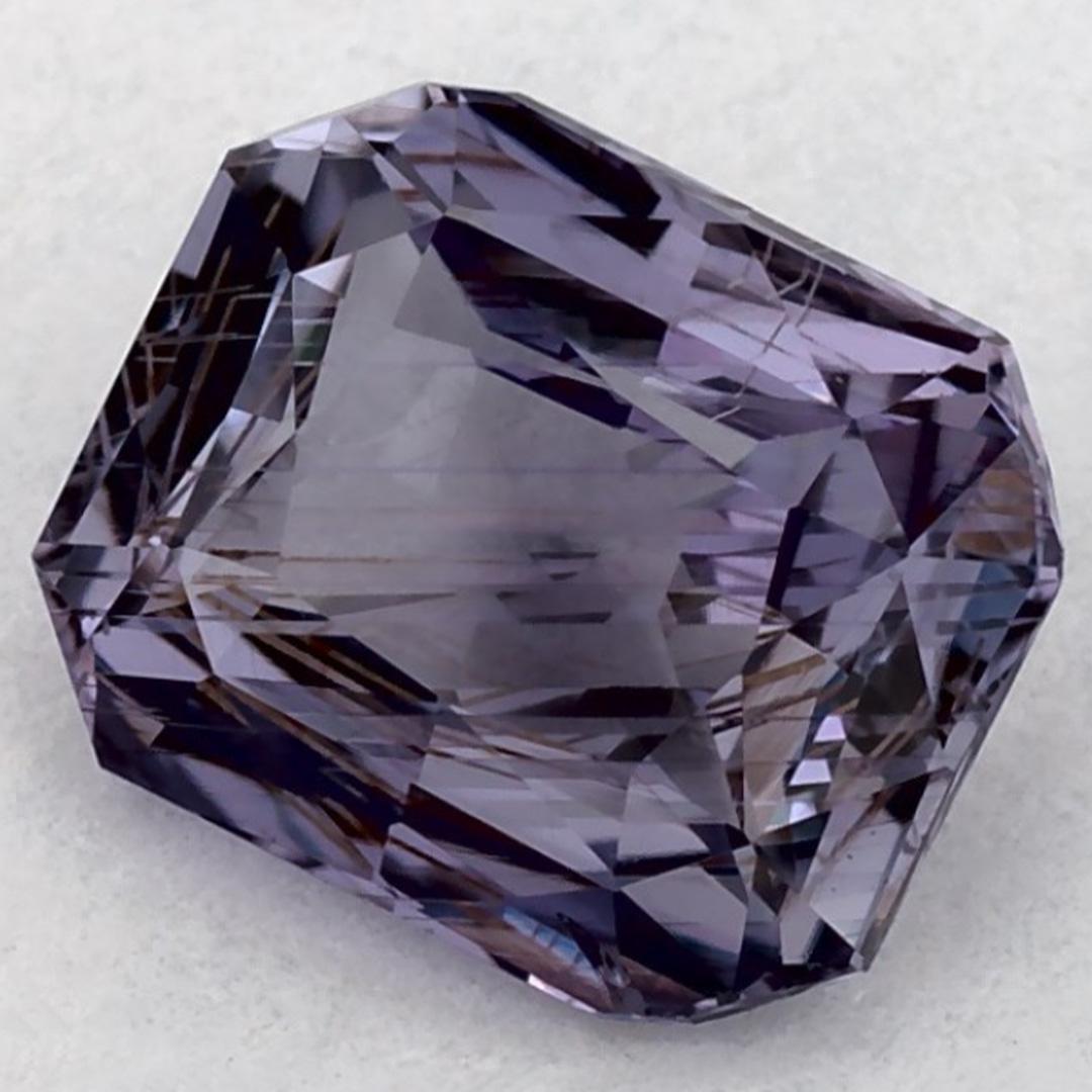 Taille octogone 1.37 Ct Pink Sapphire Octagon Loose Gemstone (pierre précieuse en vrac) en vente
