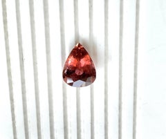 13.72 Carats Pink Peach Top Quality Pear Cut stone For Jewelry Natural Gemstone