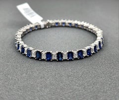 13.73 ct Natural Sapphire
Diamond Tennis Bracelet 13.73 ct Natural Sapphire
Diamond Tennis Bracelet