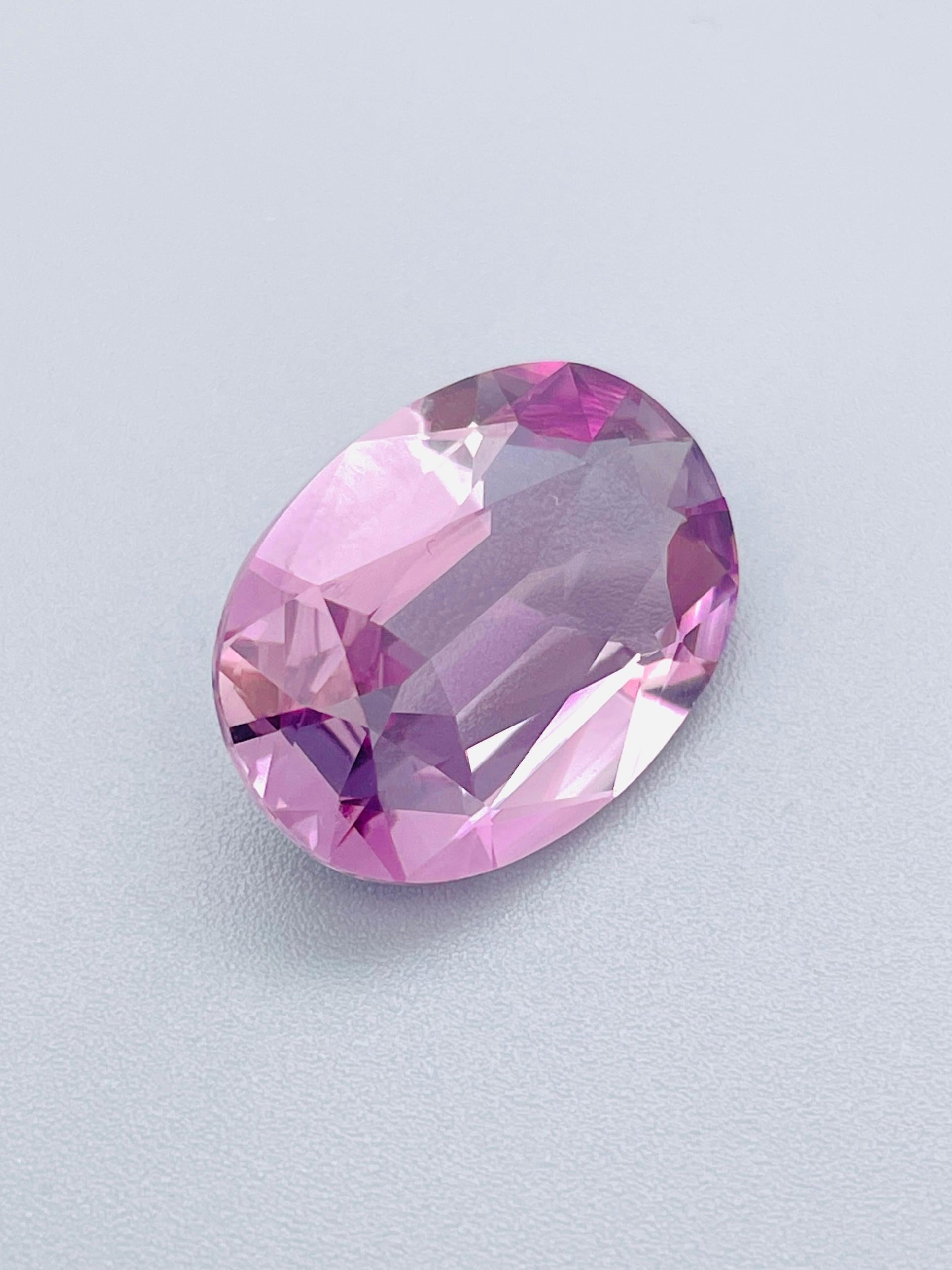 13,76 Ct Dimensioni rare Nature Zultanite Diaspore loop Pulito colore cambia in rosso in vendita 7