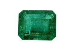 13.78 Carat 16x13 Fine Zambian Emerald - Emerald Cut Dark Green May Birthstone