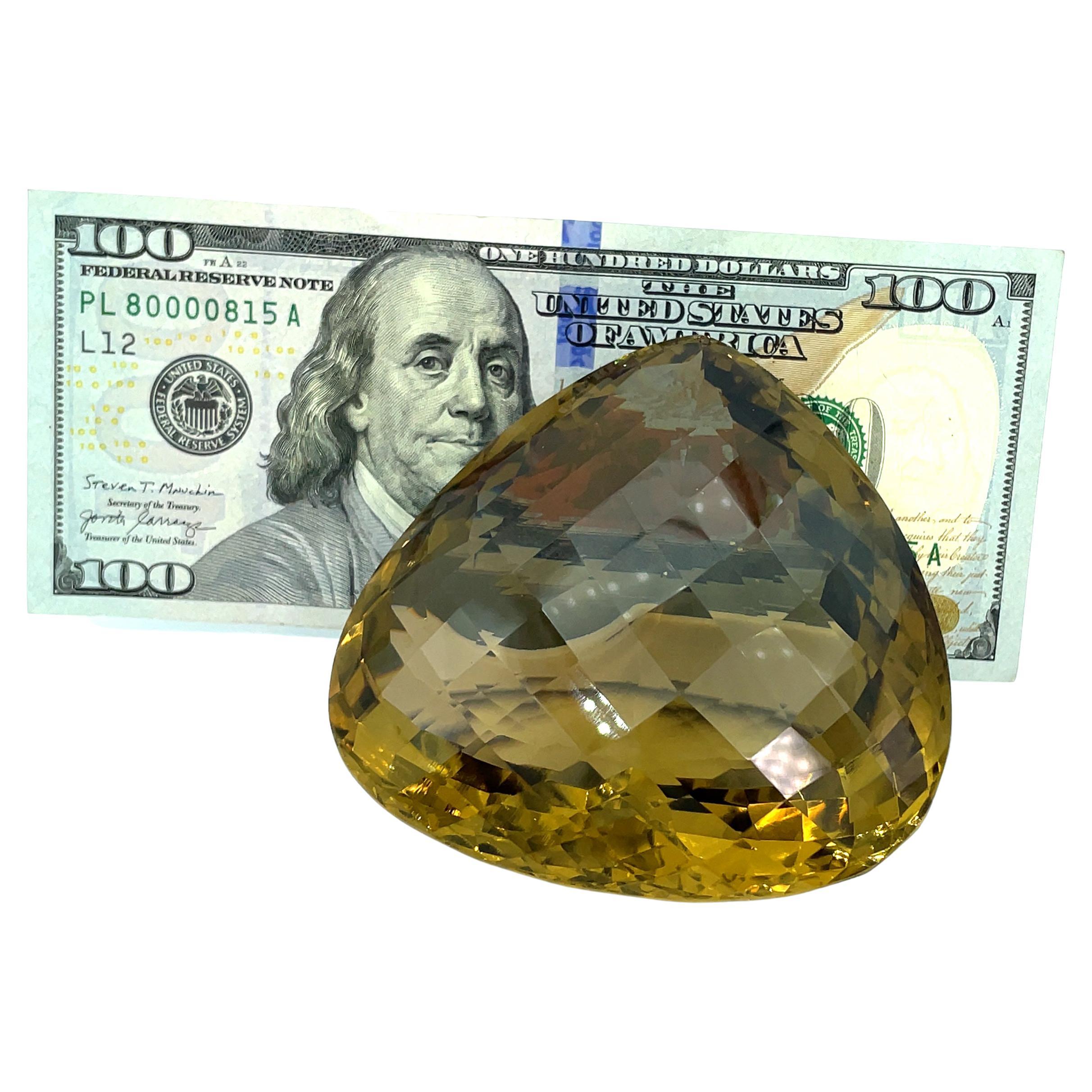 1379 Carat Oval Checkerboard Smoky Quartz Collector Gemstone Display Piece For Sale