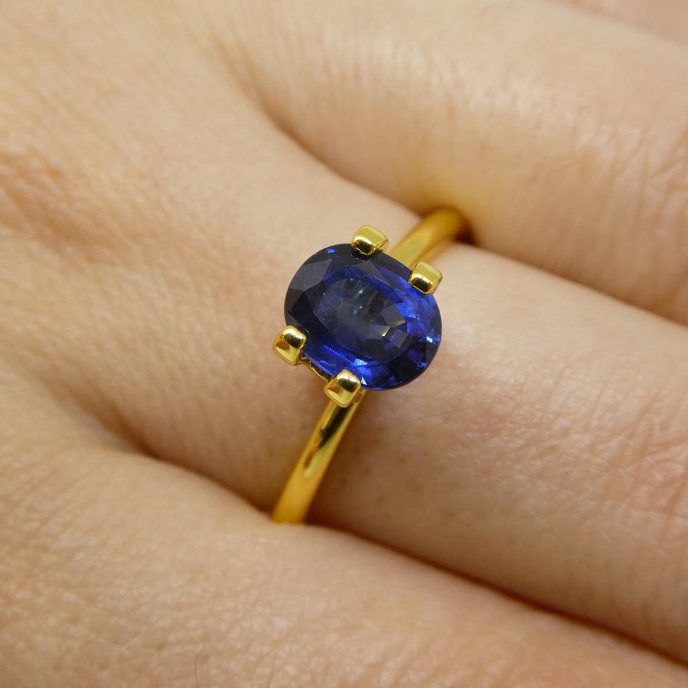 Description:

Gem Type: Sapphire
Number of Stones: 1
Weight: 1.37 cts
Measurements: 7.15 x 5.90 x 3.50 mm
Shape: Cushion
Cutting Style Crown: Modified Brilliant Cut
Cutting Style Pavilion: Step Cut
Transparency: Transparent
Clarity: Slightly