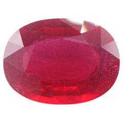 13.8 Carat Madagascar Ruby Loose Gemstone Oval 16x12mm
